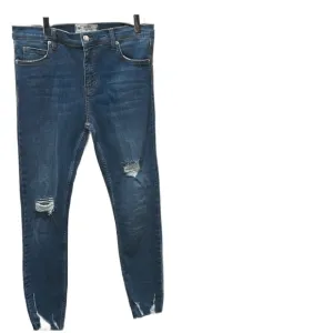 FP Free people women’s blue  jeans size W 28 GUC
