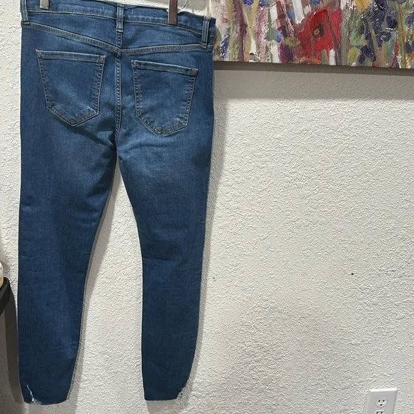 FP Free people women’s blue  jeans size W 28 GUC