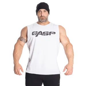 GASP Vintage Tank - White
