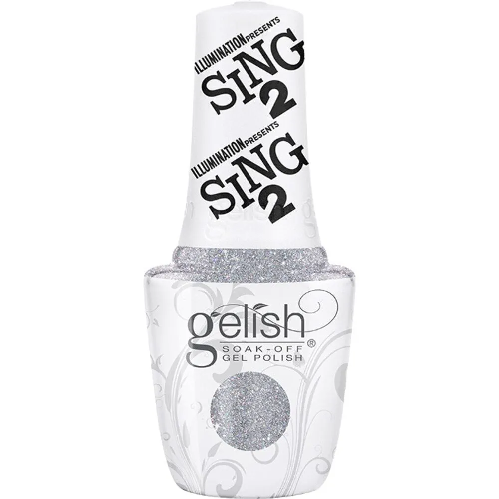 Gelish Soak-Off Gel Polish - Sing 2 Collection - Coming Up Crystal / 0.5 oz. - 15 mL.
