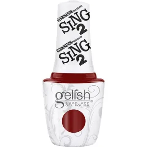 Gelish Soak-Off Gel Polish - Sing 2 Collection - Red Shore City Rouge / 0.5 oz. - 15 mL.
