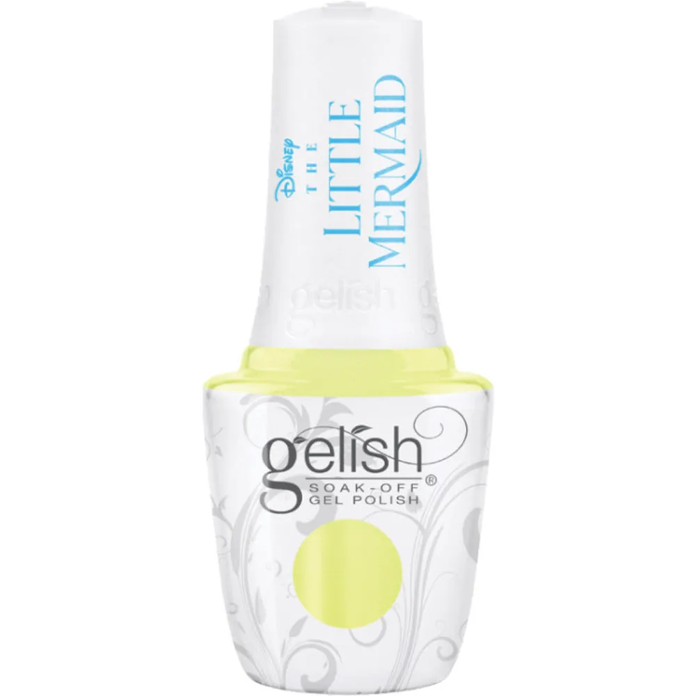 Gelish Soak-Off Gel Polish - Splash Of Color Collection in Celebration of Disney's film The Little Mermaid - All Sands on Deck / 0.5 oz.
