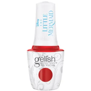 Gelish Soak-Off Gel Polish - Splash Of Color Collection in Celebration of Disney's film The Little Mermaid - Let's Crab a Bite / 0.5 oz.