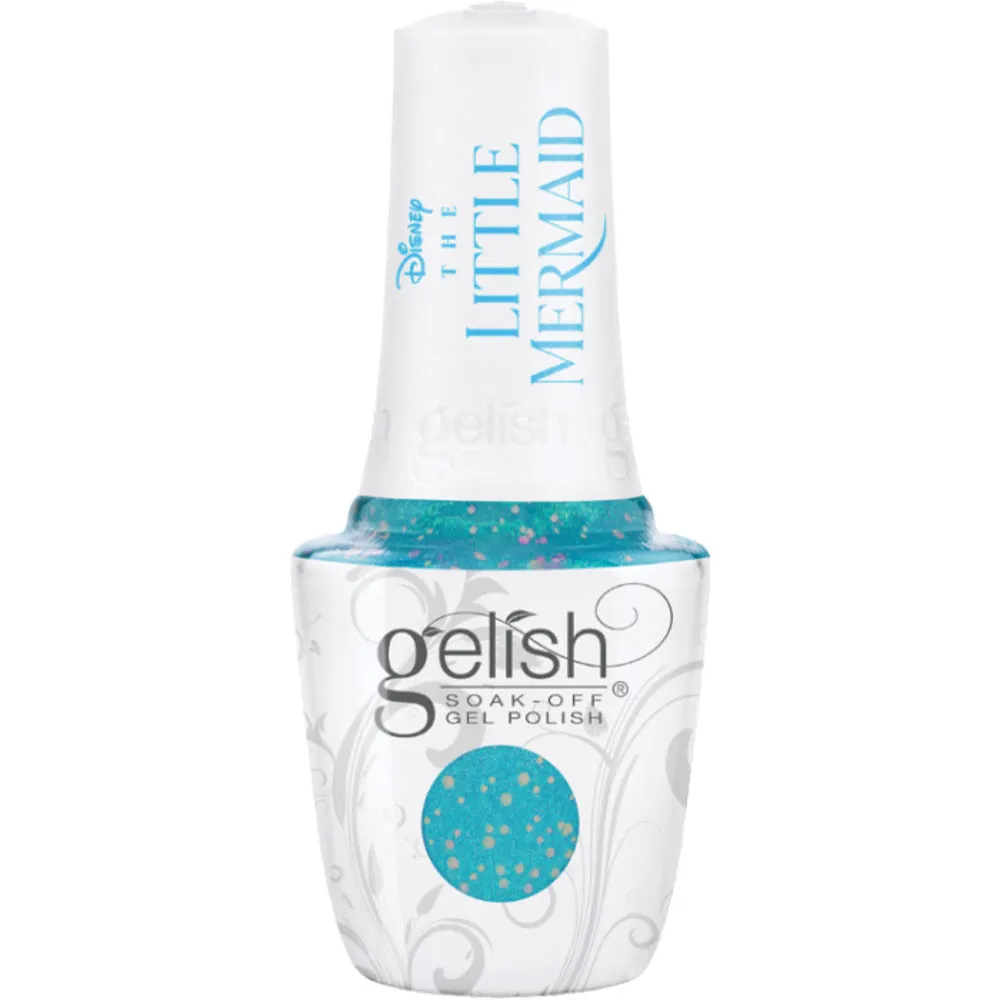 Gelish Soak-Off Gel Polish - Splash Of Color Collection in Celebration of Disney's film The Little Mermaid - Riding The Wave / 0.5 oz.