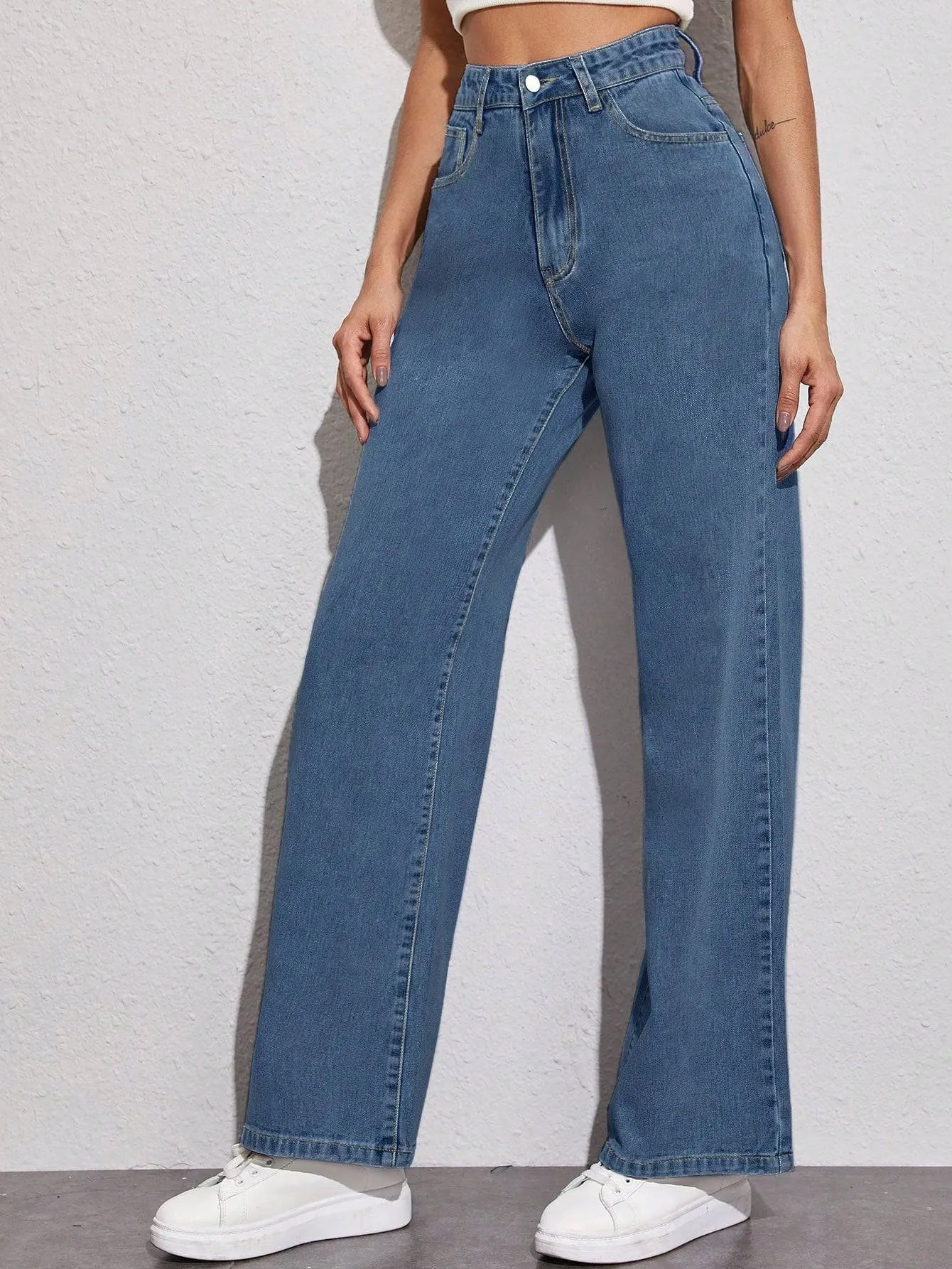 Glide Fit High-Waist Jeans