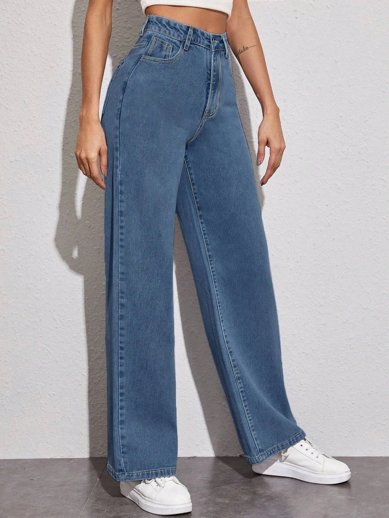 Glide Fit High-Waist Jeans