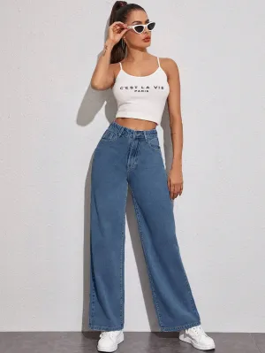 Glide Fit High-Waist Jeans
