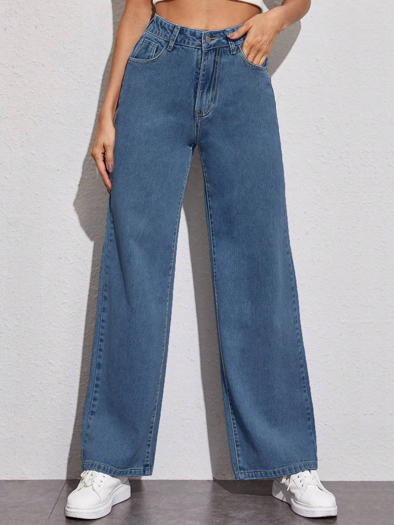 Glide Fit High-Waist Jeans