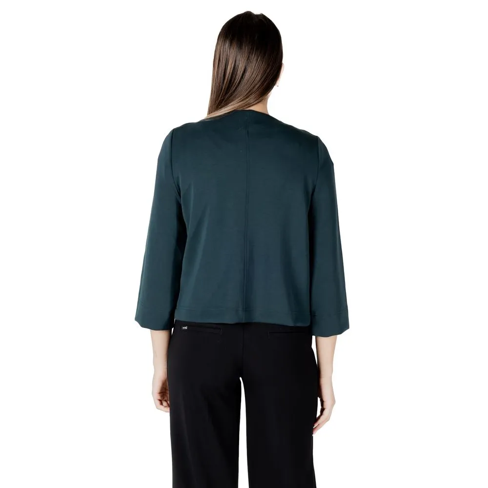 Green Modal Jackets & Coat