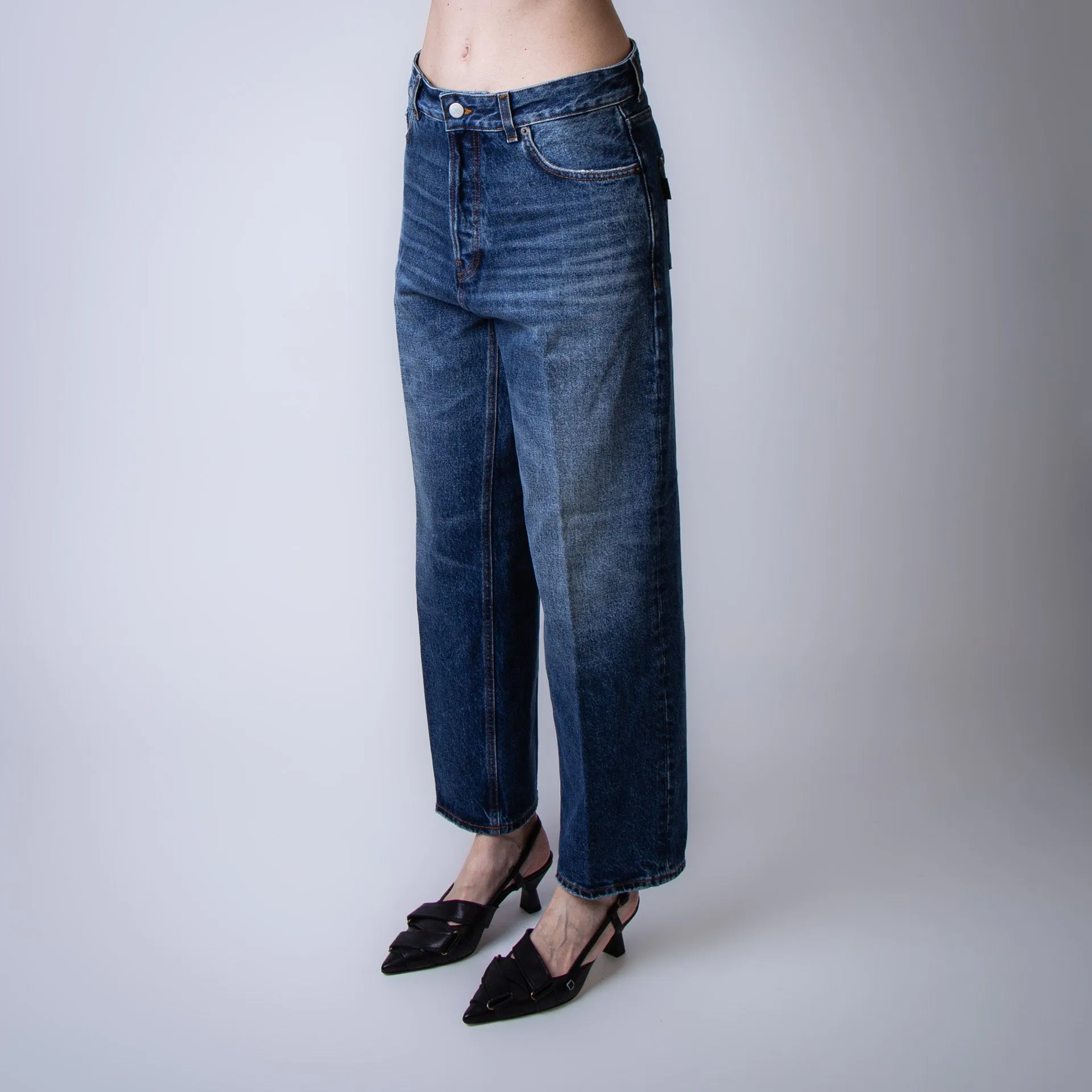 HAIKURE JEANS BETTY MID BLUE L721