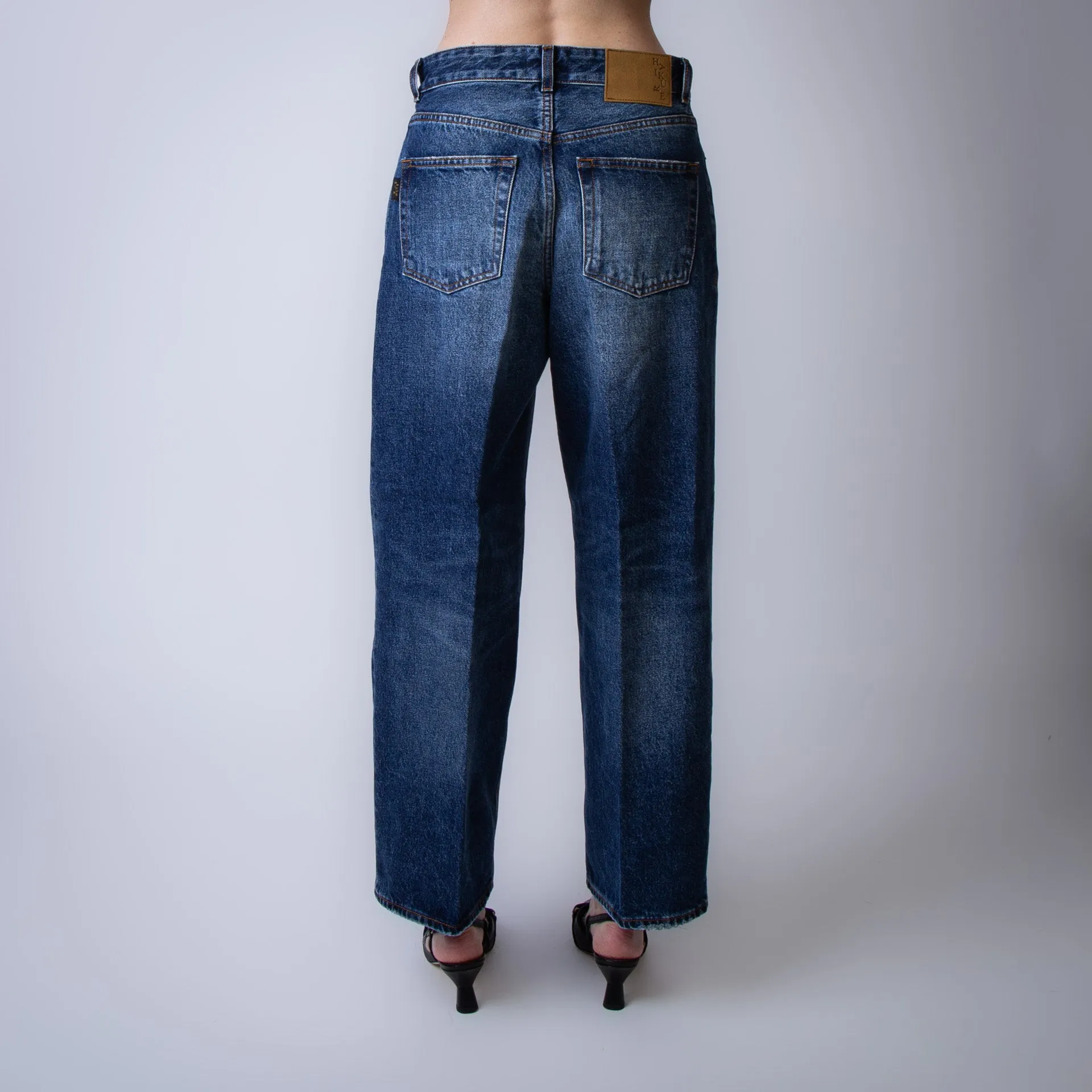 HAIKURE JEANS BETTY MID BLUE L721