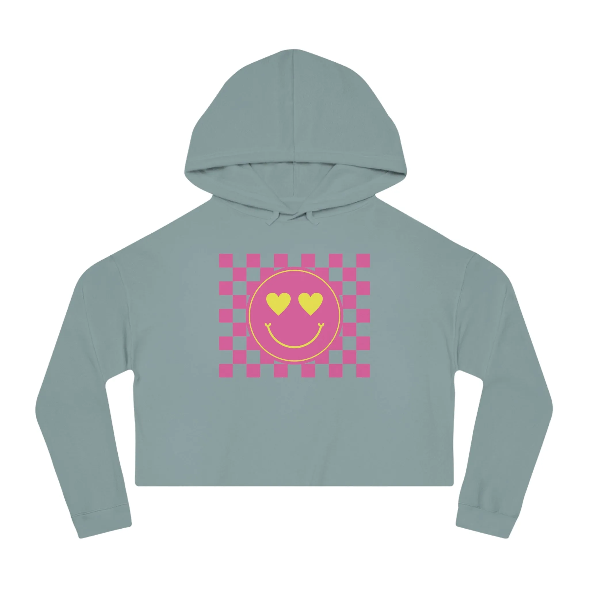 Heart Happy Cropped Hoodie