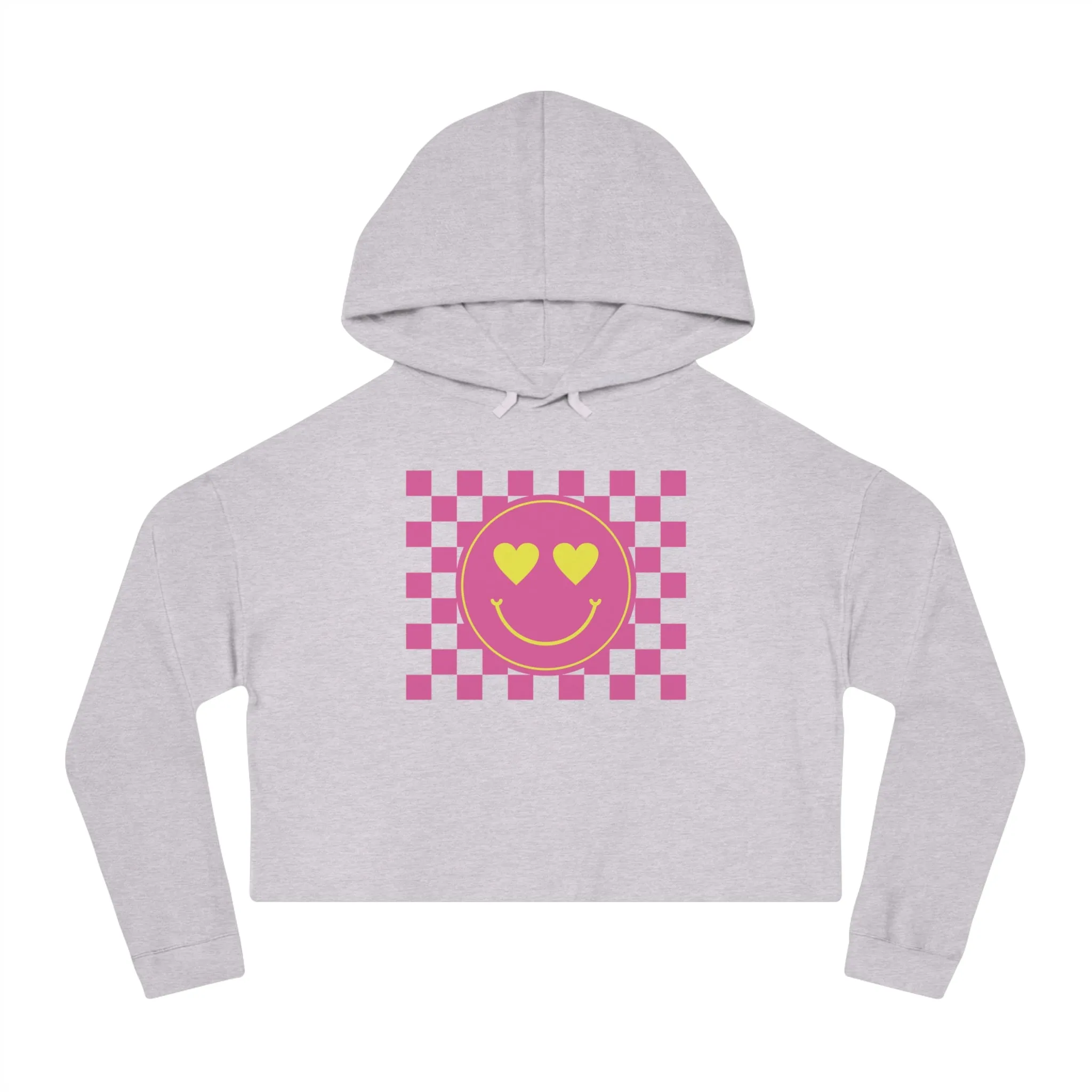 Heart Happy Cropped Hoodie