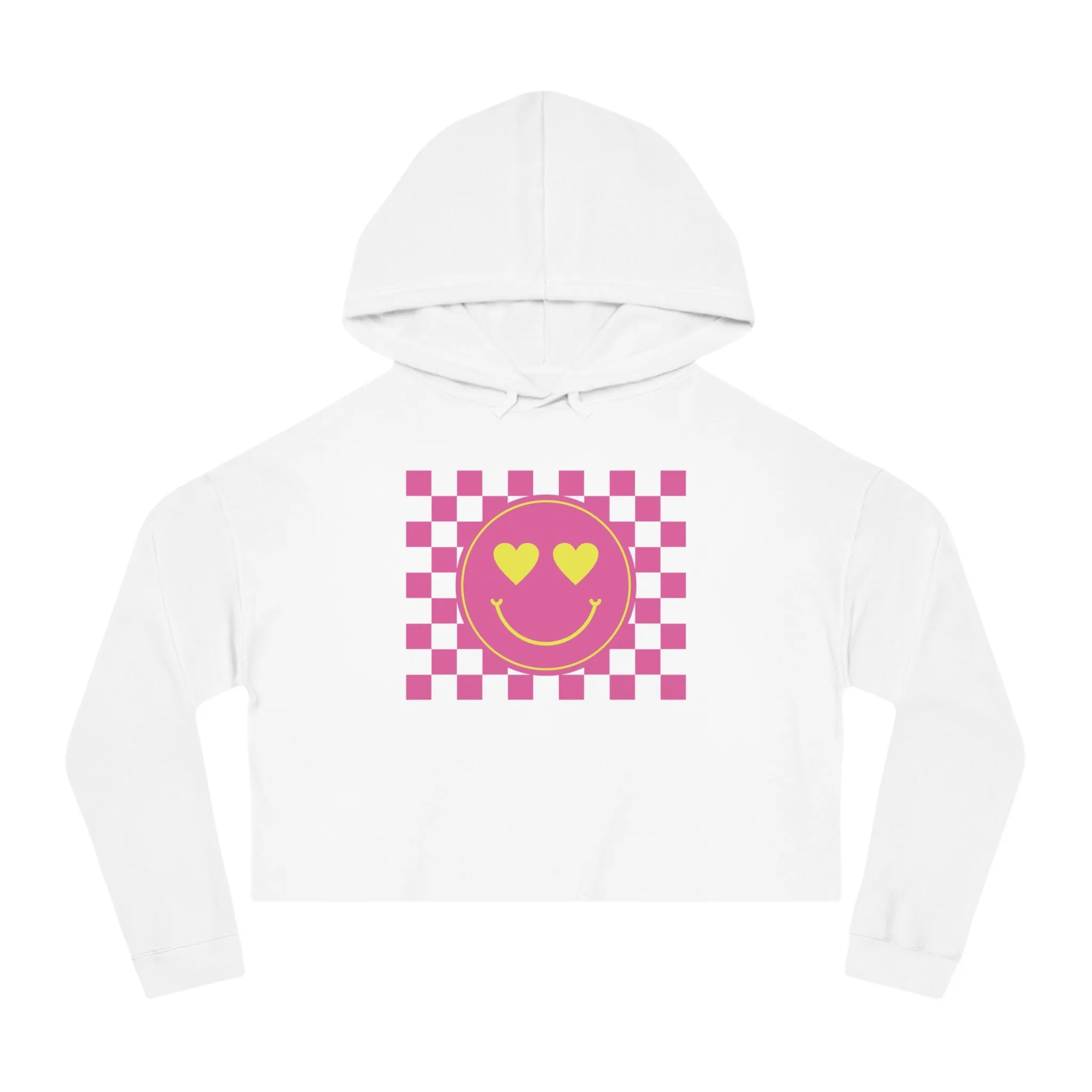 Heart Happy Cropped Hoodie