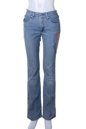 Heart Low Rise Jeans