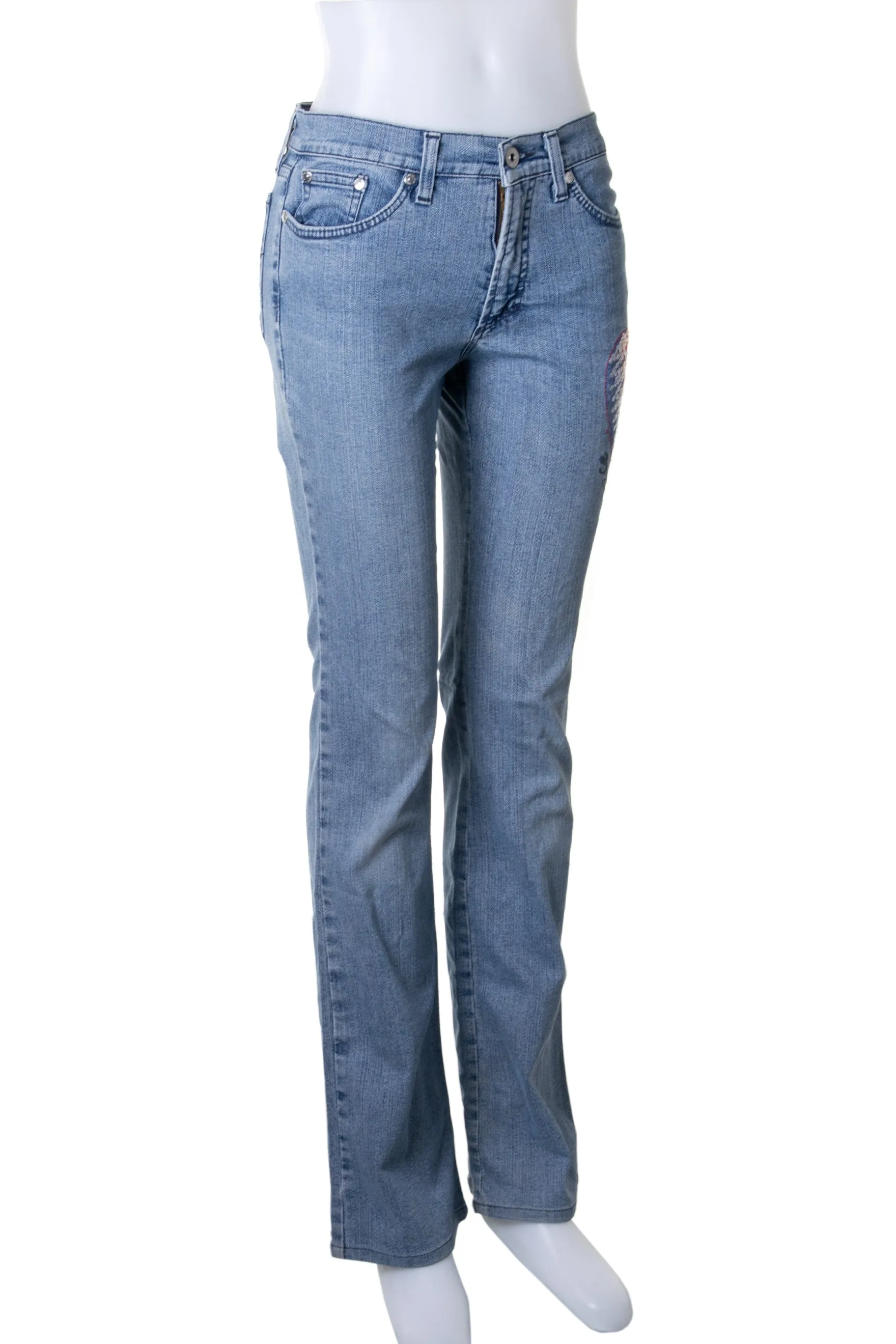 Heart Low Rise Jeans