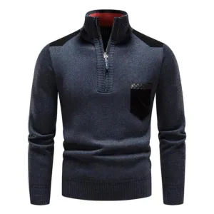 High-quality merino wool men's sweater