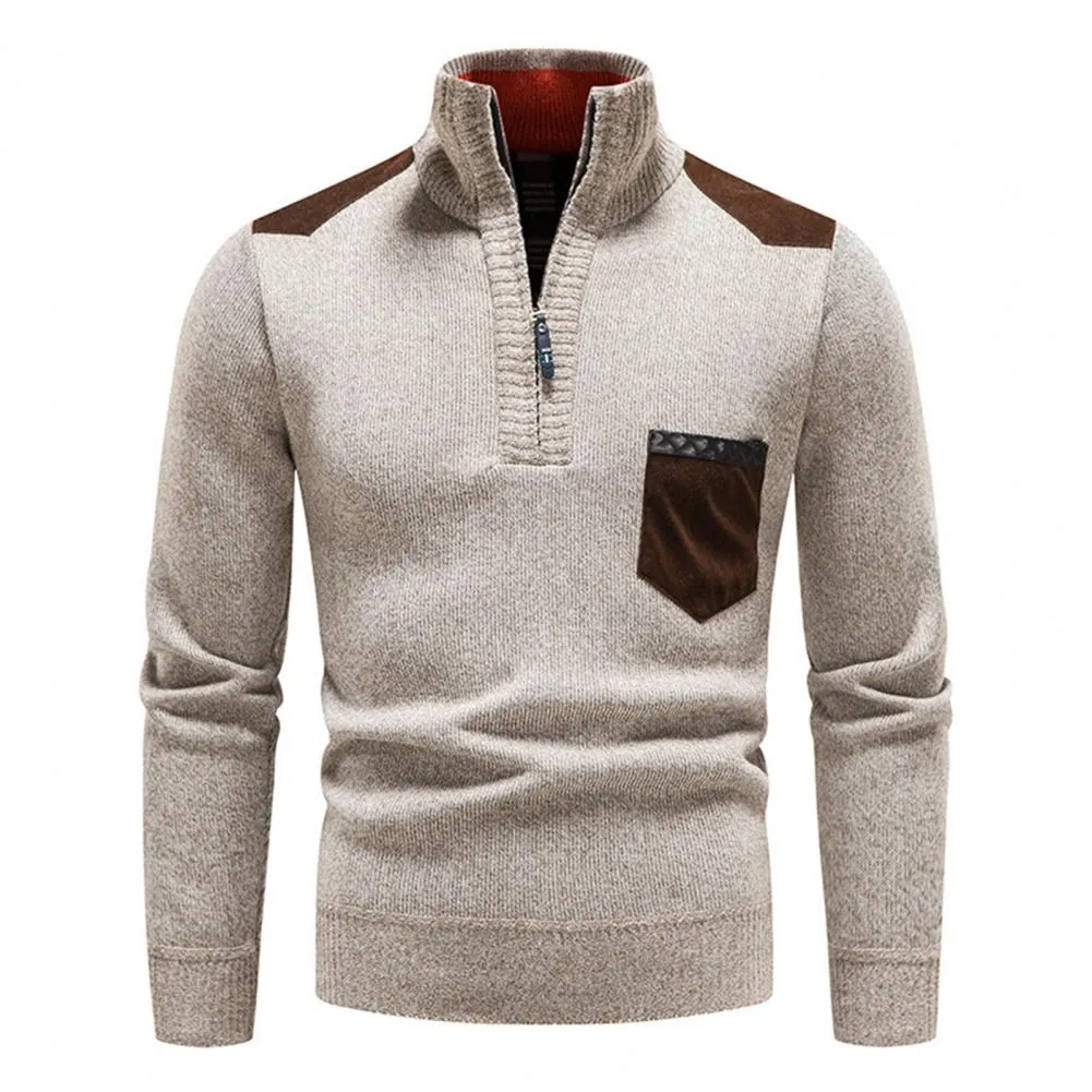 High-quality merino wool men's sweater