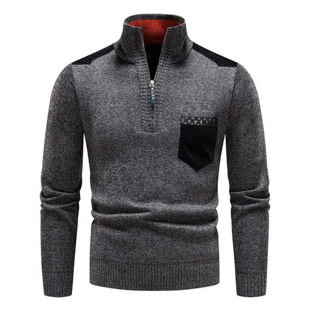 High-quality merino wool men's sweater