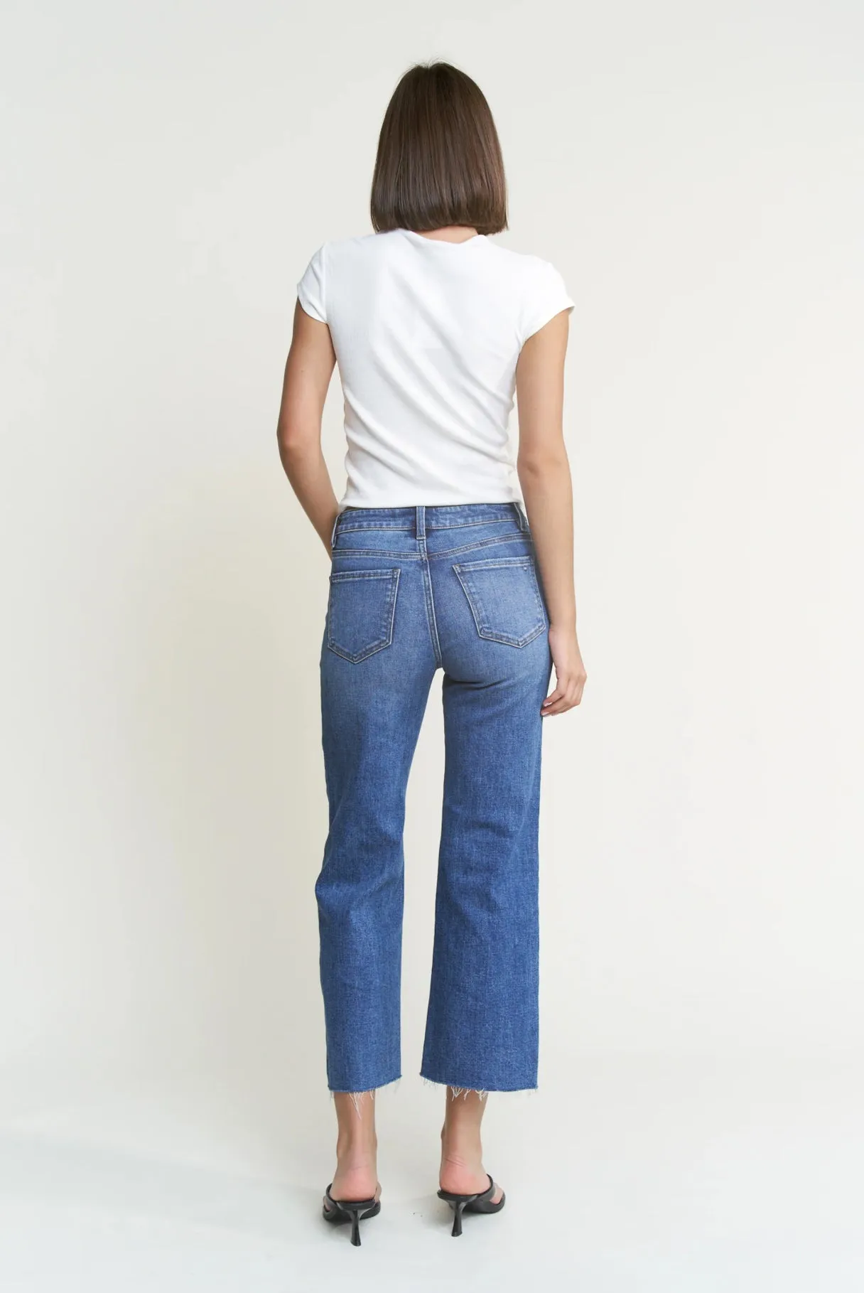 High Rise Wide Leg by Mica Denim