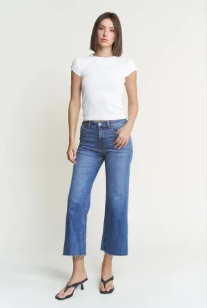 High Rise Wide Leg by Mica Denim
