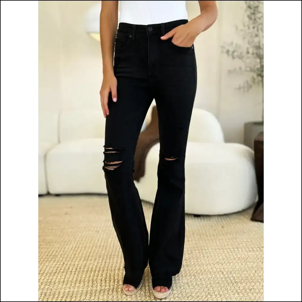 High Waist Flare Jeans: Elevate your Style and Confidence, Darling! 💁‍♀️🔥