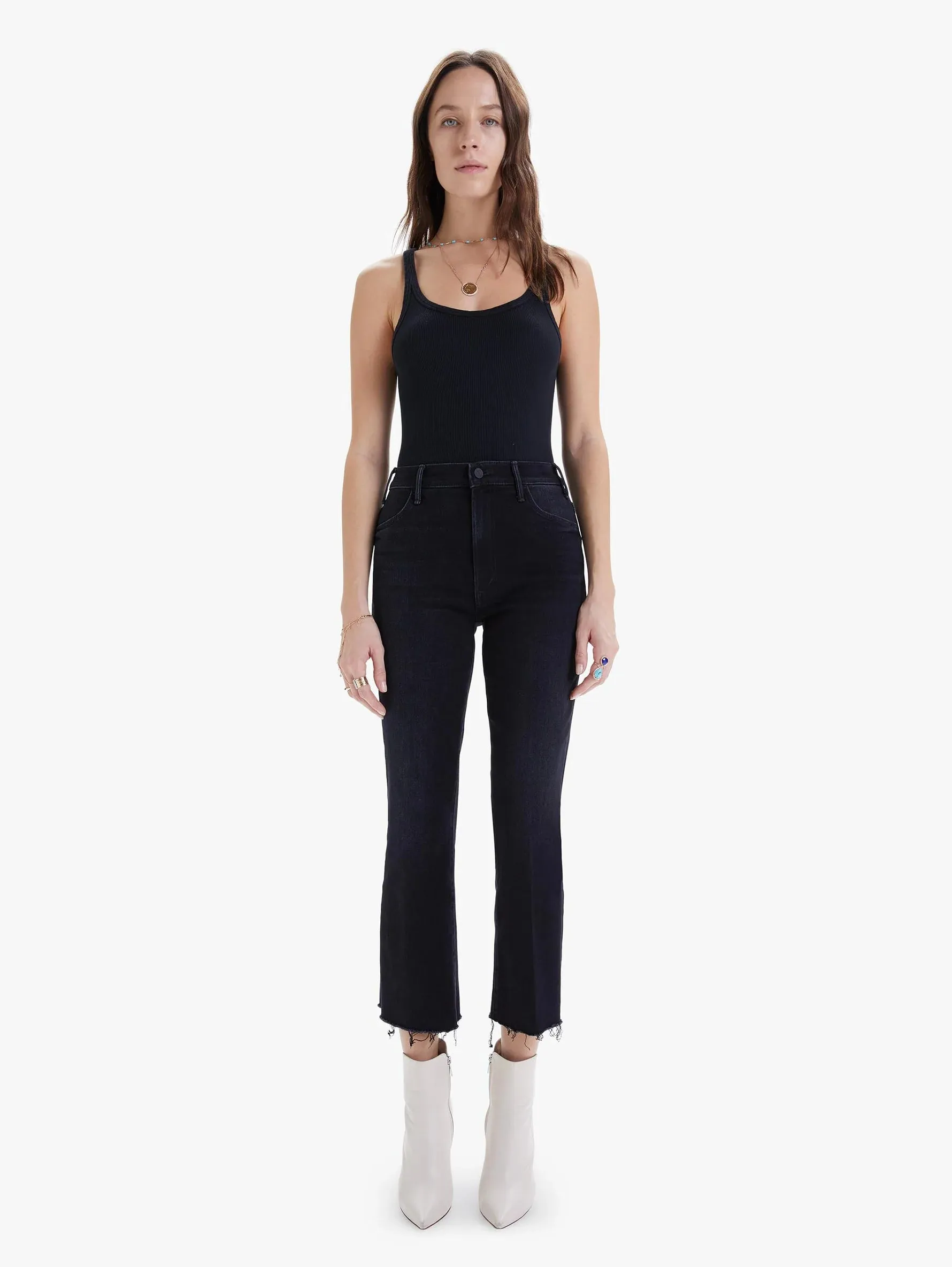 Hustler Ankle fray in wash: Encounters At Night