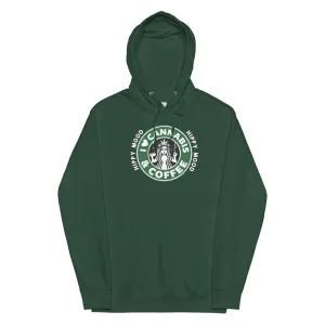 I Love Cannabis & Coffee Pullover Hoodie