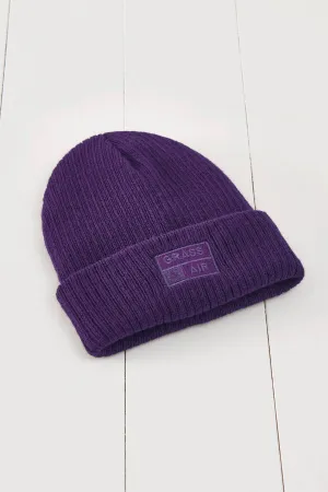 Icelandic Amethyst Purple Beanie