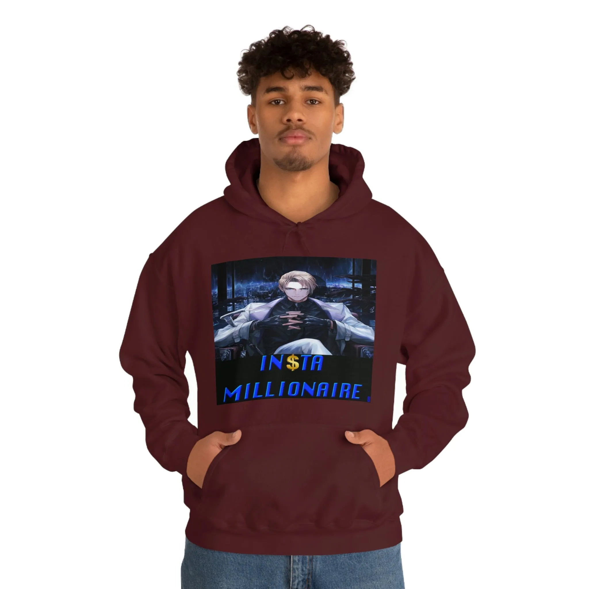 Insta Millionaire White Suit Hoodie #8