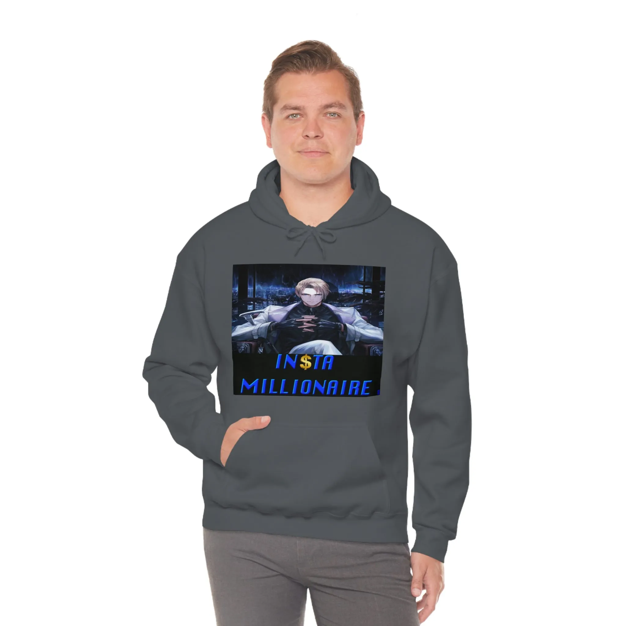 Insta Millionaire White Suit Hoodie #8