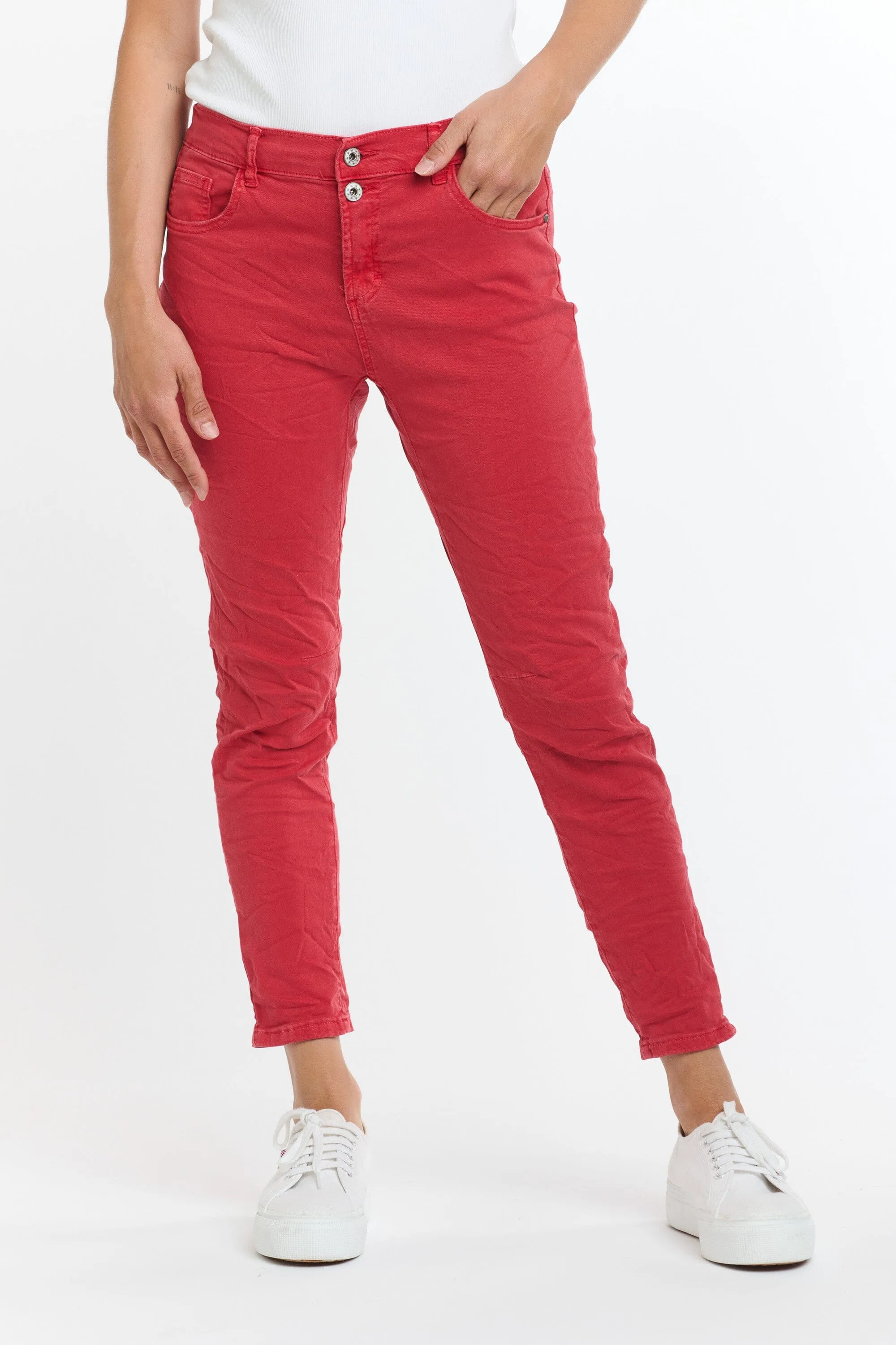 ITALIAN STAR Emma Stretch Jeans - Chilli