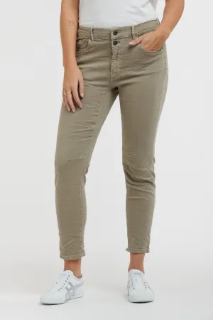 ITALIAN STAR  Emma Stretch Jeans - Elk