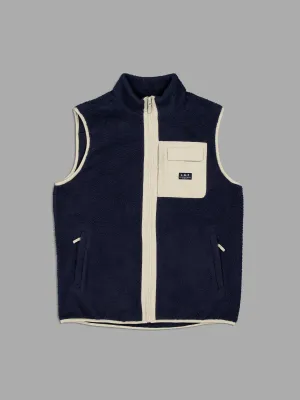 J.A.F GULF VEST - NAVY