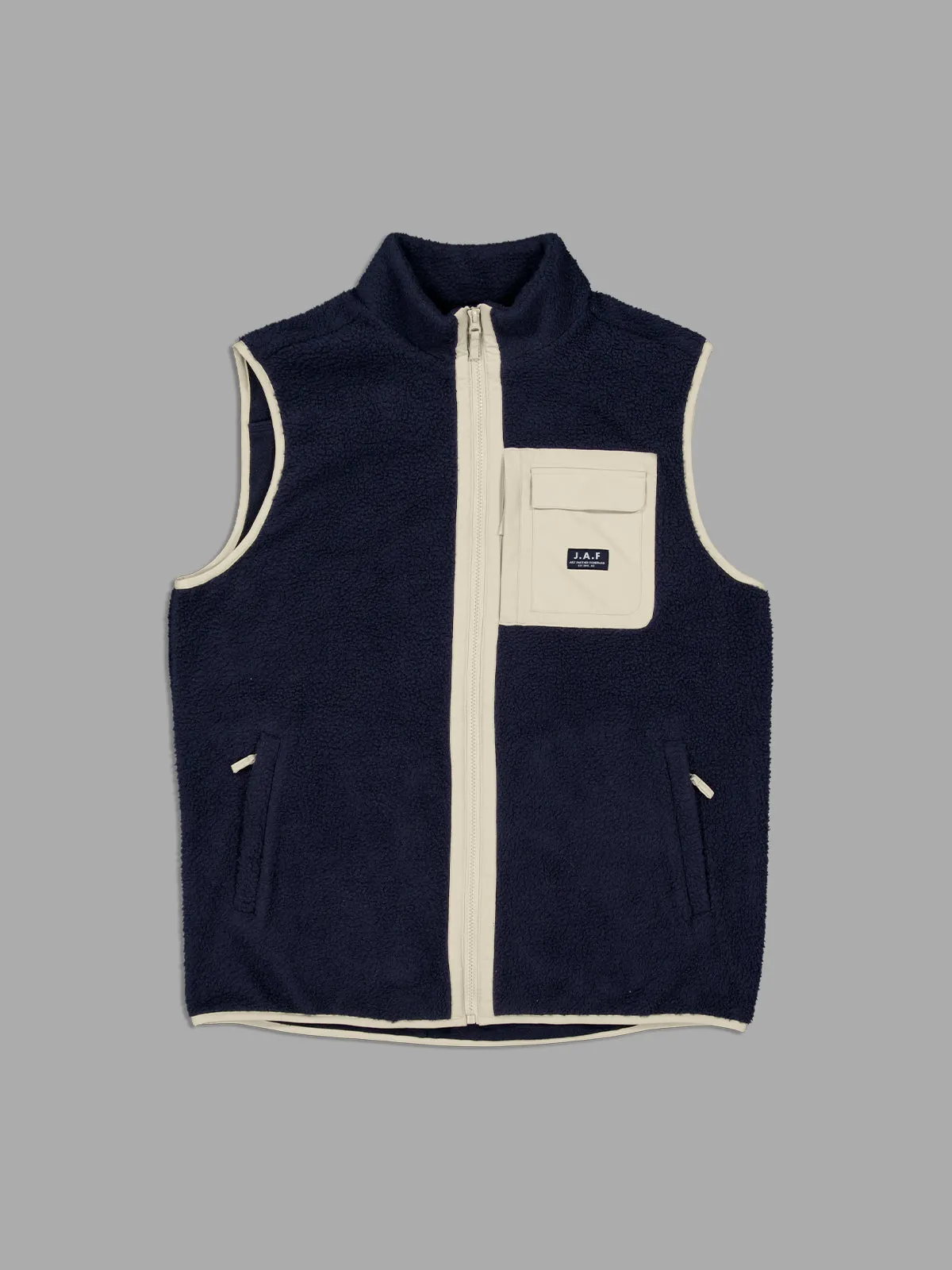 J.A.F GULF VEST - NAVY
