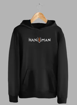 Jai Hanuman Black Winter Hoodie