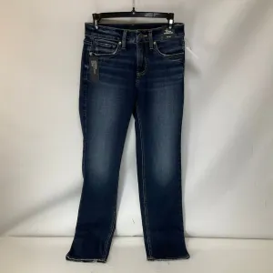 Jeans Boot Cut By Silver In Blue Denim, Size: 2