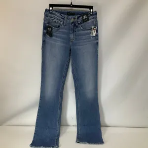 Jeans Boot Cut By Silver In Blue Denim, Size: 2