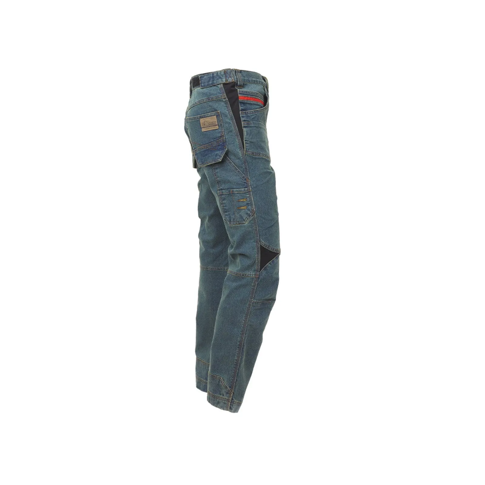 Jeans elasticizzati da lavoro multitasca taglie dalla 46 alla 60 UPOWER TRAFFIC