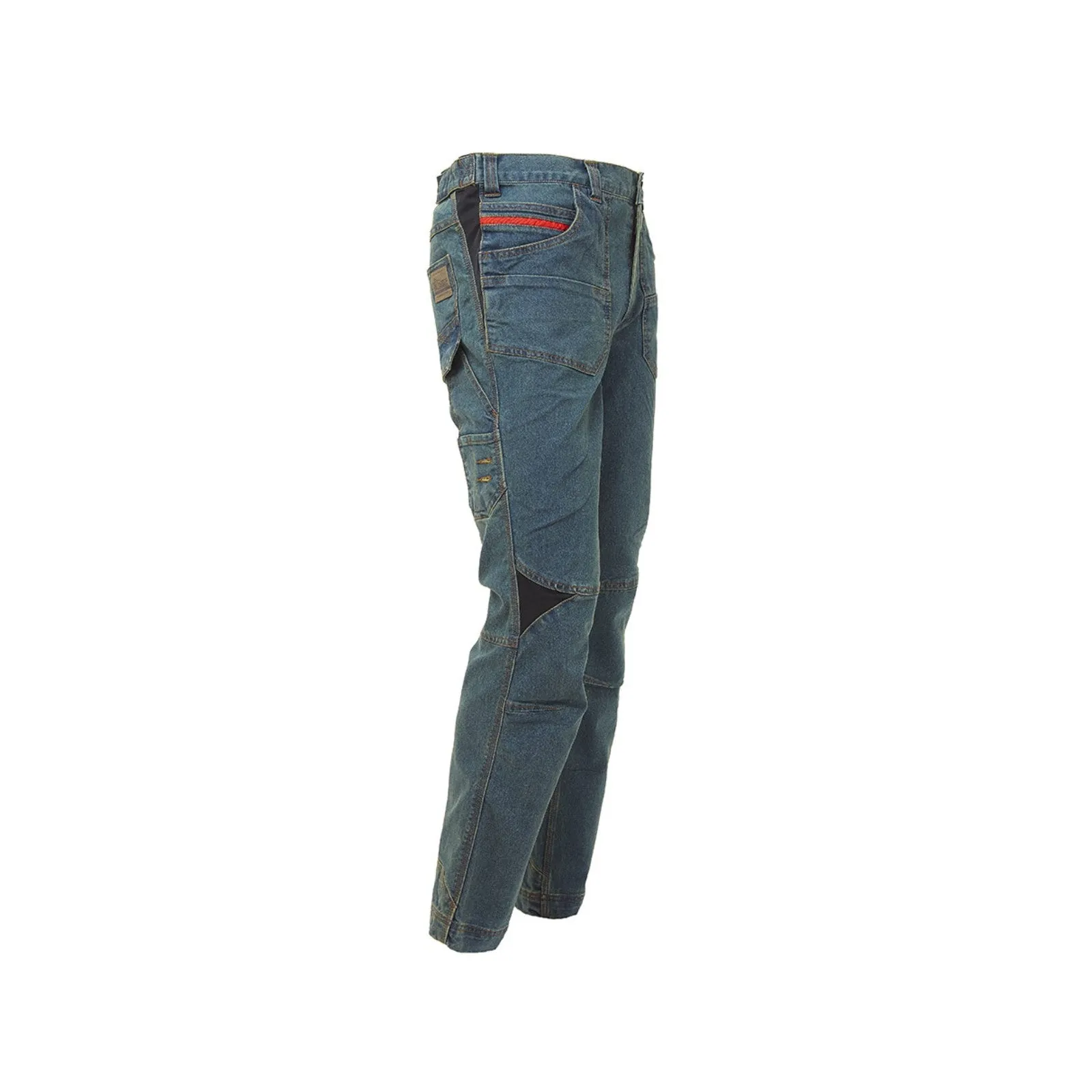 Jeans elasticizzati da lavoro multitasca taglie dalla 46 alla 60 UPOWER TRAFFIC