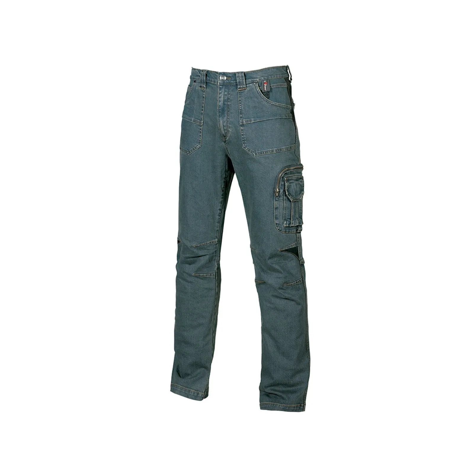 Jeans elasticizzati da lavoro multitasca taglie dalla 46 alla 60 UPOWER TRAFFIC