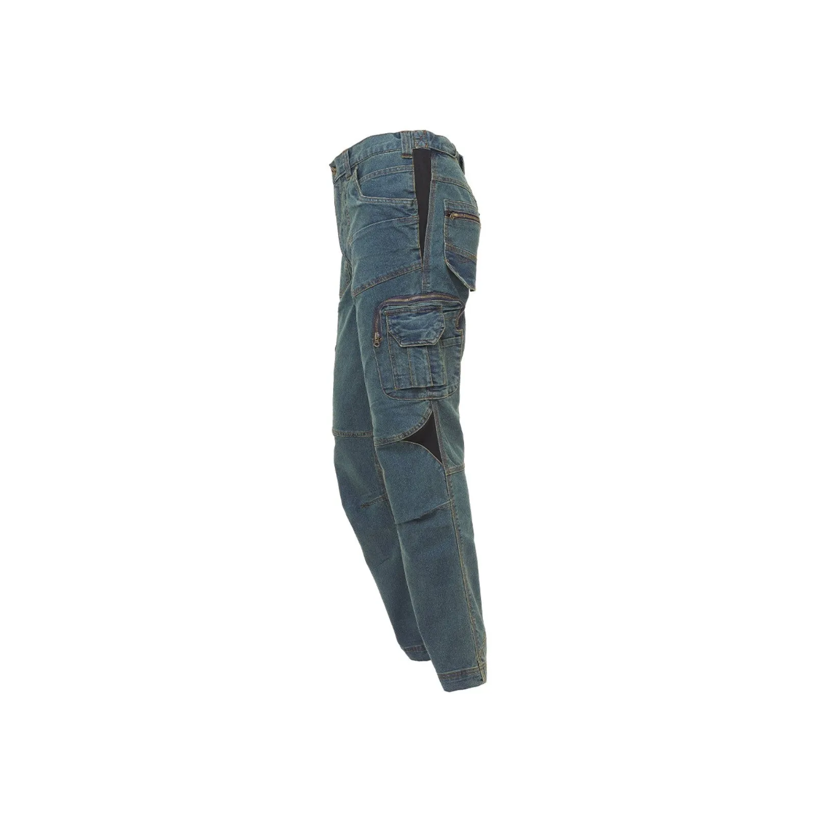 Jeans elasticizzati da lavoro multitasca taglie dalla 46 alla 60 UPOWER TRAFFIC