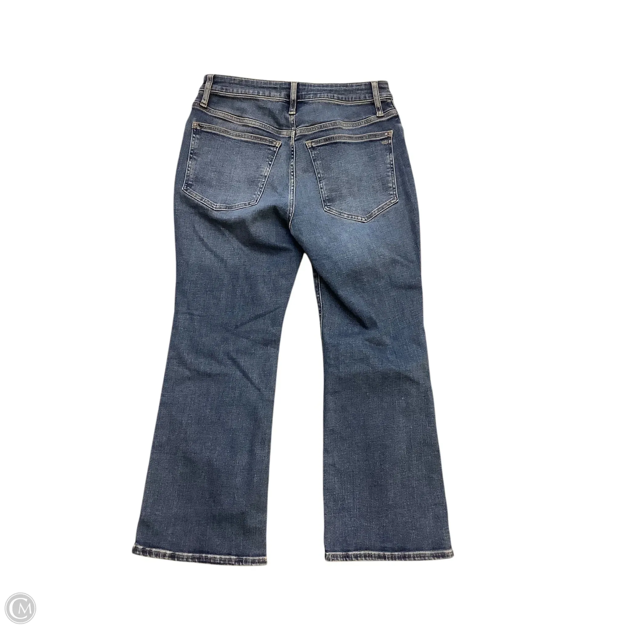 Jeans Flared By Madewell In Blue Denim, Size: 6p