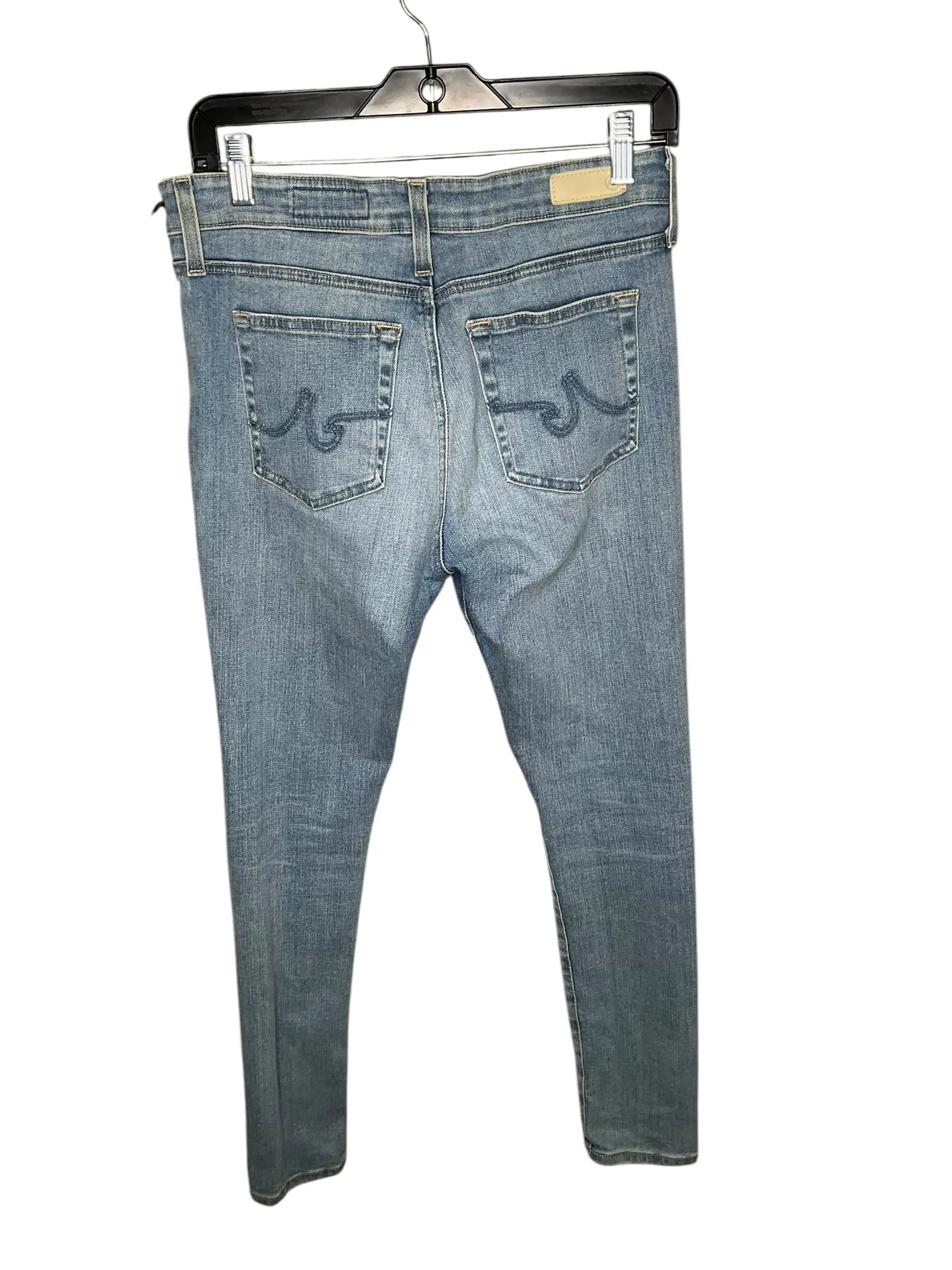 Jeans Skinny By Ag Jeans In Blue, Size: 8