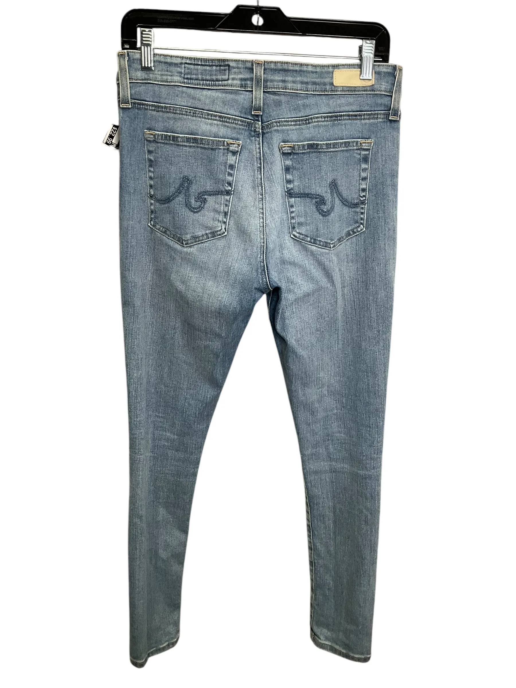 Jeans Skinny By Ag Jeans In Blue, Size: 8