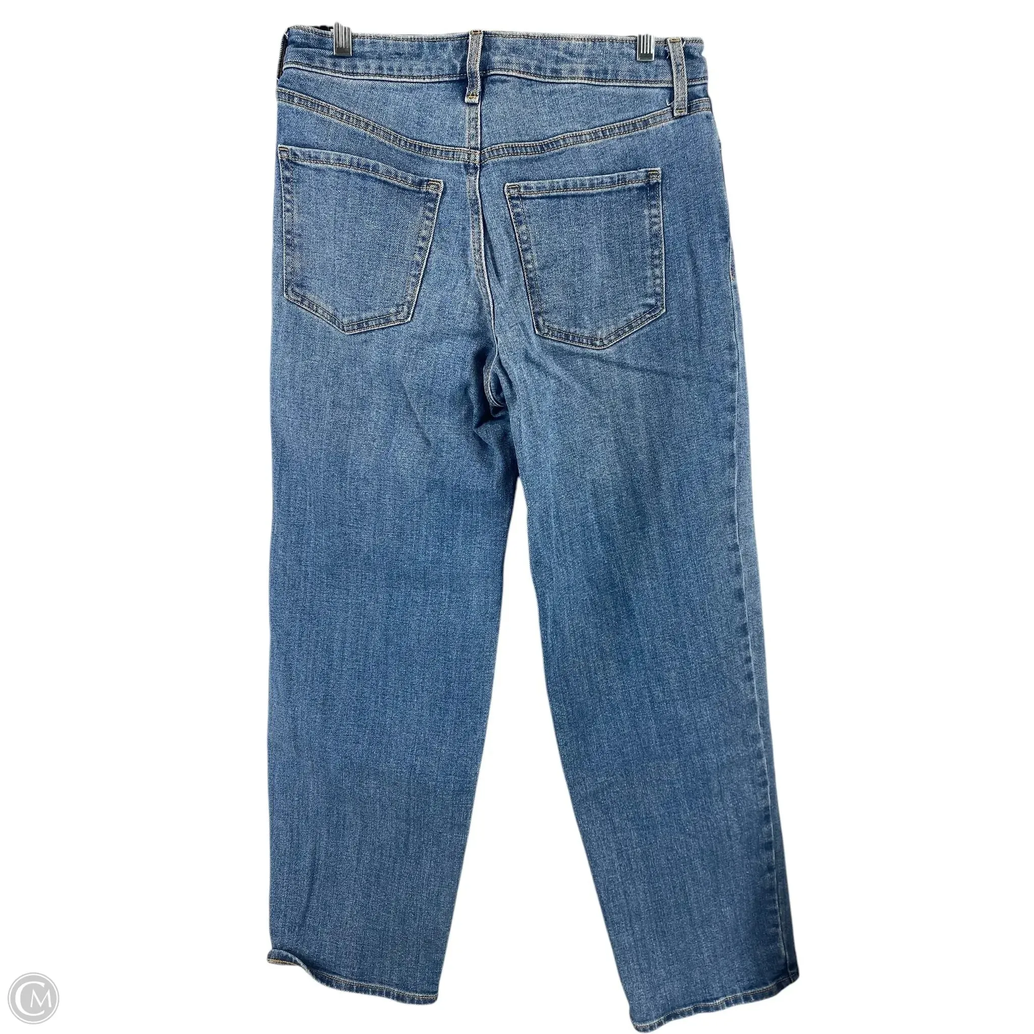Jeans Straight By Old Navy In Blue Denim, Size: 4