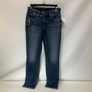 Jeans Straight By Silver In Blue Denim, Size: 2