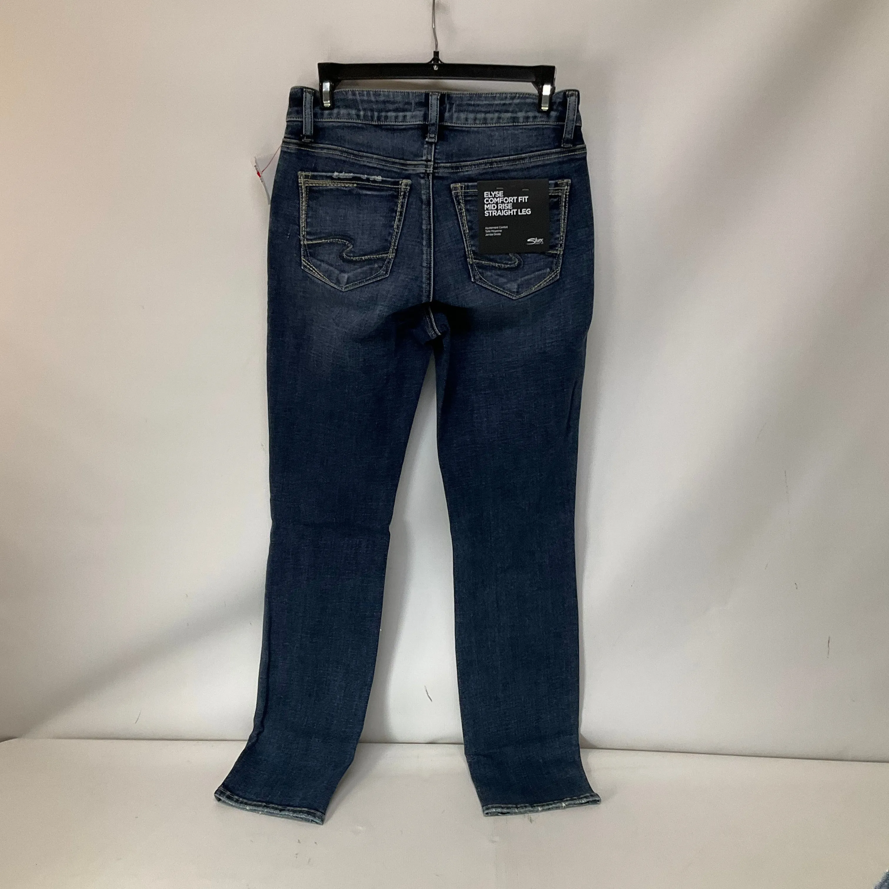 Jeans Straight By Silver In Blue Denim, Size: 2