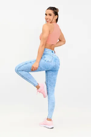 JEANS SUPER STRETCH AZUL CLARO 01312CA-DC02