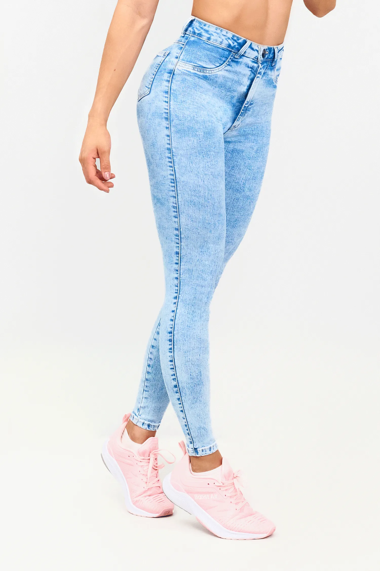 JEANS SUPER STRETCH AZUL CLARO 01312CA-DC02